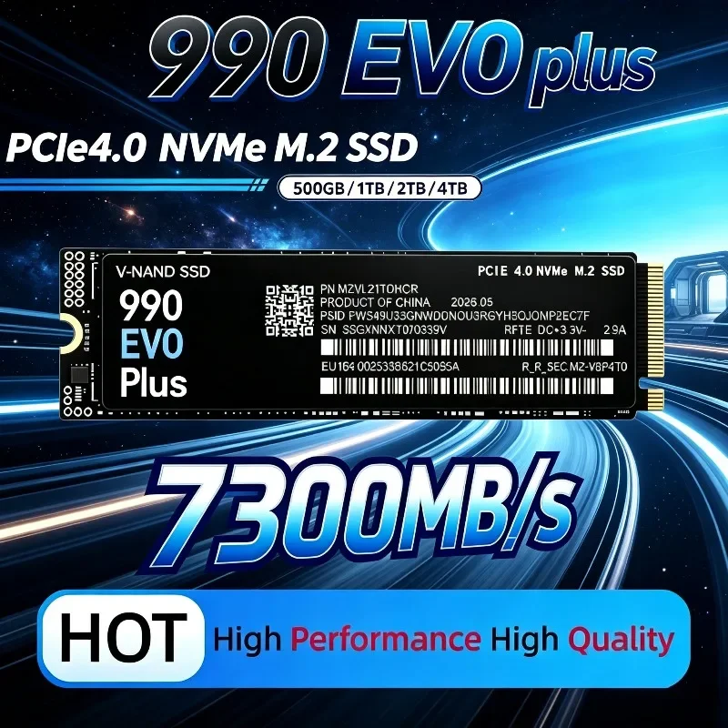 M.2 Nvme 4Tb Pcie 4.0 Ssd - NOUVEAU 990 EVO Plus M.2 2280