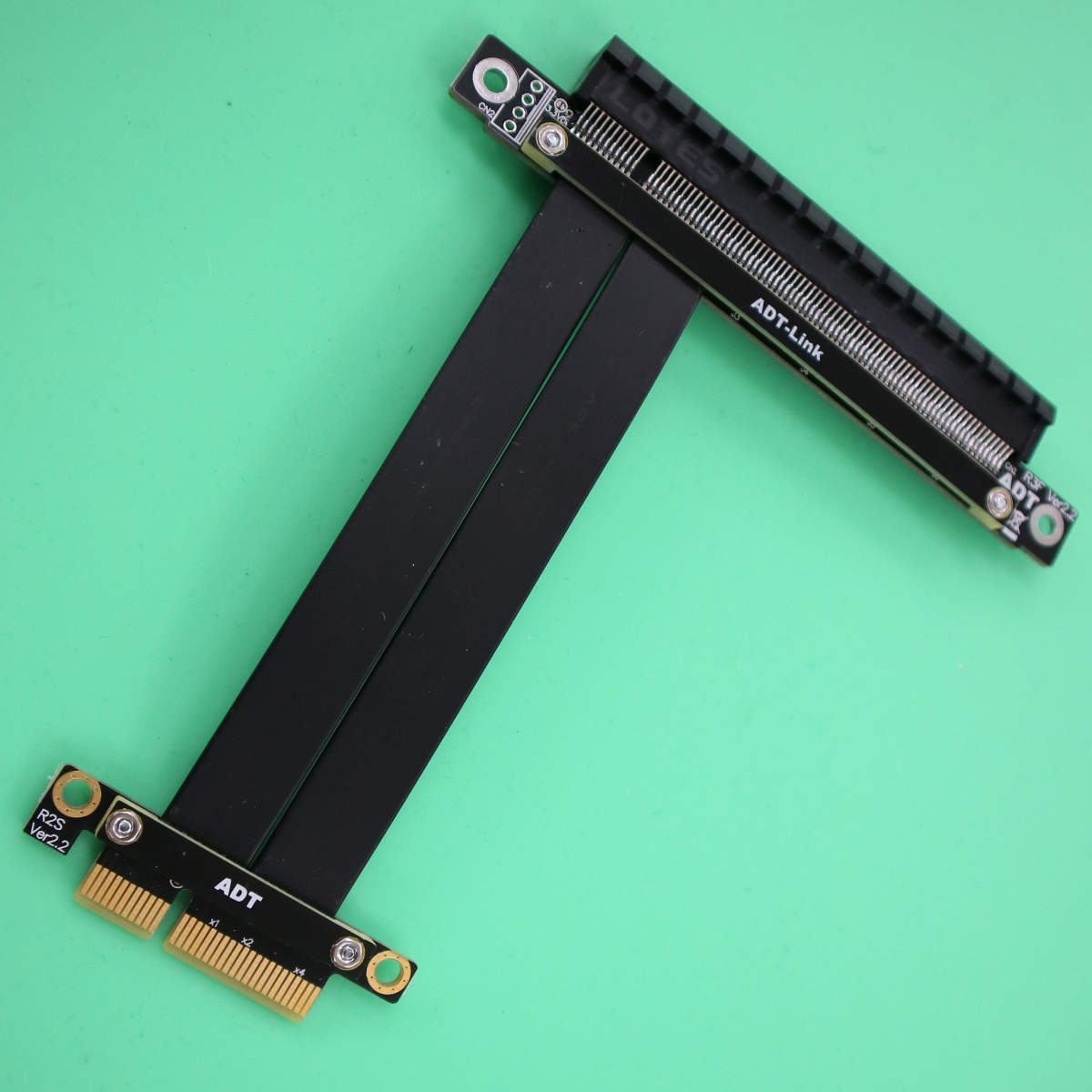 Double tension, 90 pouces, 4.0 - Pcie 4.0 X16 Riser Cable 90 Degree avis et prix