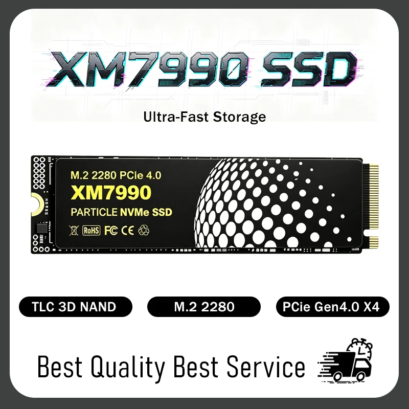 XM7990 M.2 NVMe SSD 500 Go 1 T - M.2 Nvme 4Tb Pcie 4.0 Ssd avis et prix