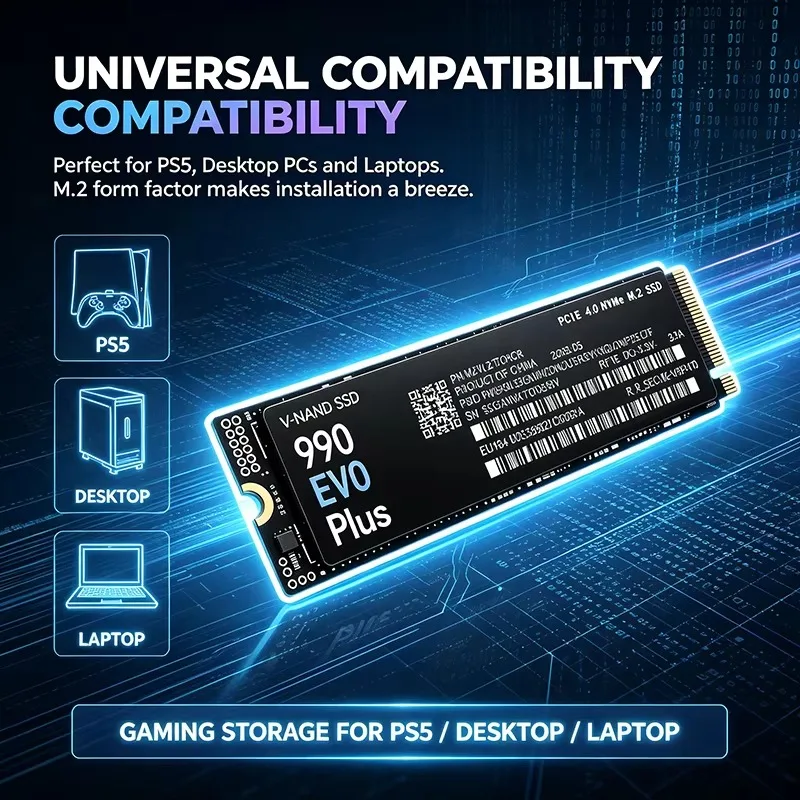 990 EVO Plus 500 Go-4 To TLC 3 - M.2 Nvme 4Tb Pcie 4.0 Ssd avis et prix