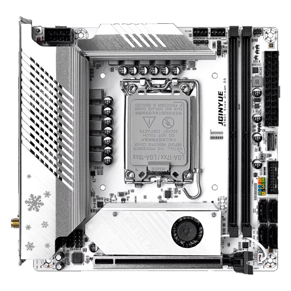 JGINYUE B760i-Snow Dream Carte - Lga 1700 Ddr5 Itx Motherboard avis et prix