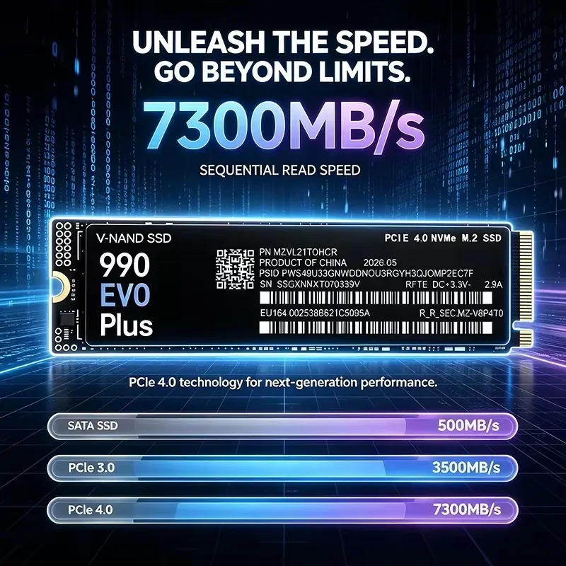 NOUVEAU 990 EVO Plus M.2 2280  - M.2 Nvme 4Tb Pcie 4.0 Ssd avis et prix