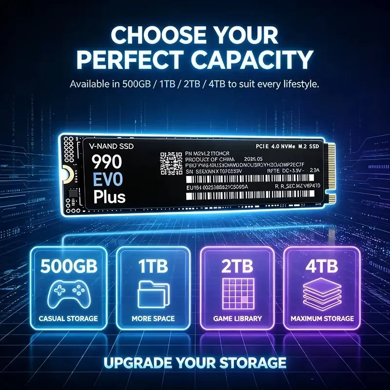 NOUVEAU 990 EVO Plus M.2 2280  - M.2 Nvme 4Tb Pcie 4.0 Ssd avis et prix