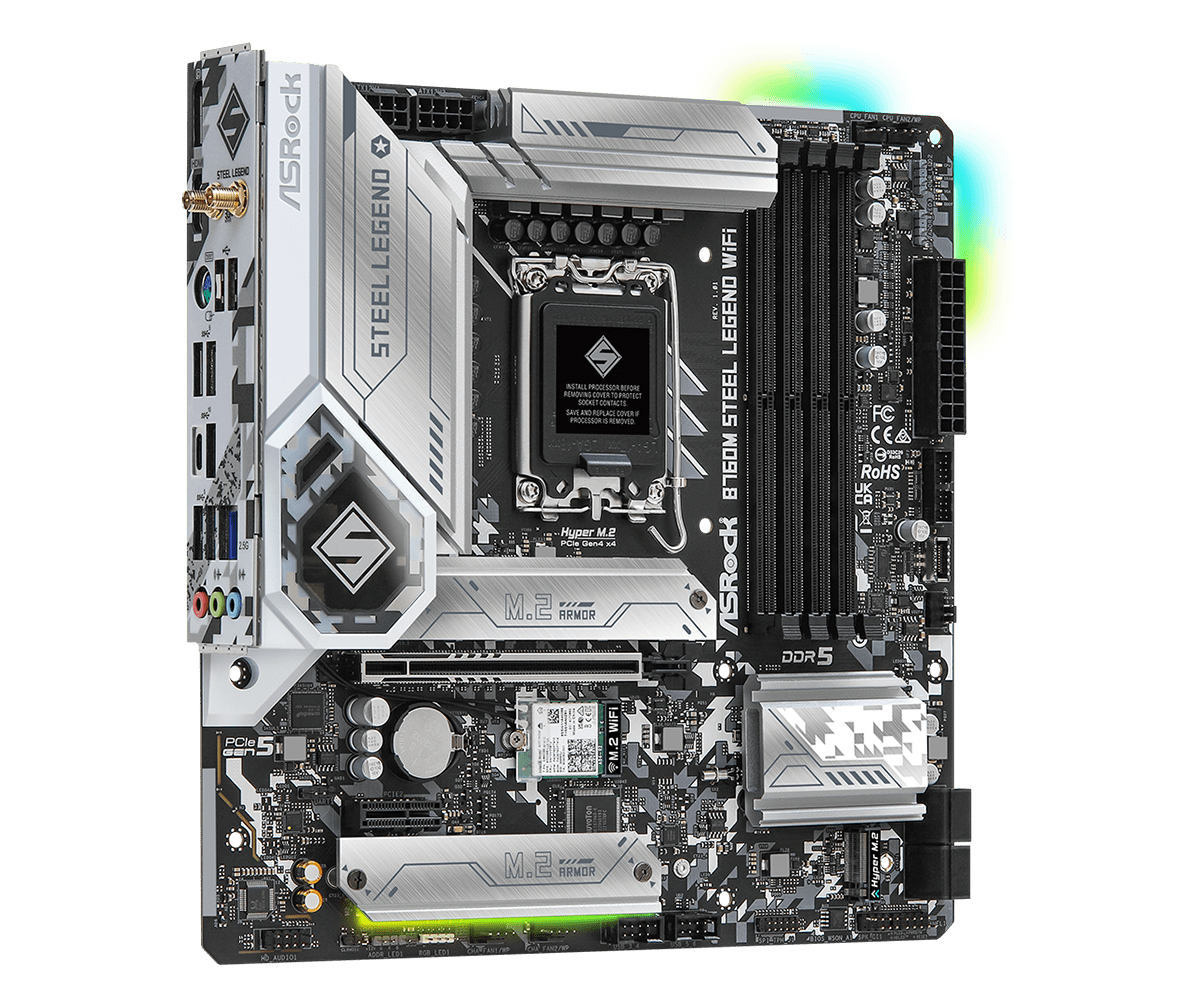 Carte mère ASROCK B760M STEEL  - Lga 1700 Ddr5 Itx Motherboard avis et prix