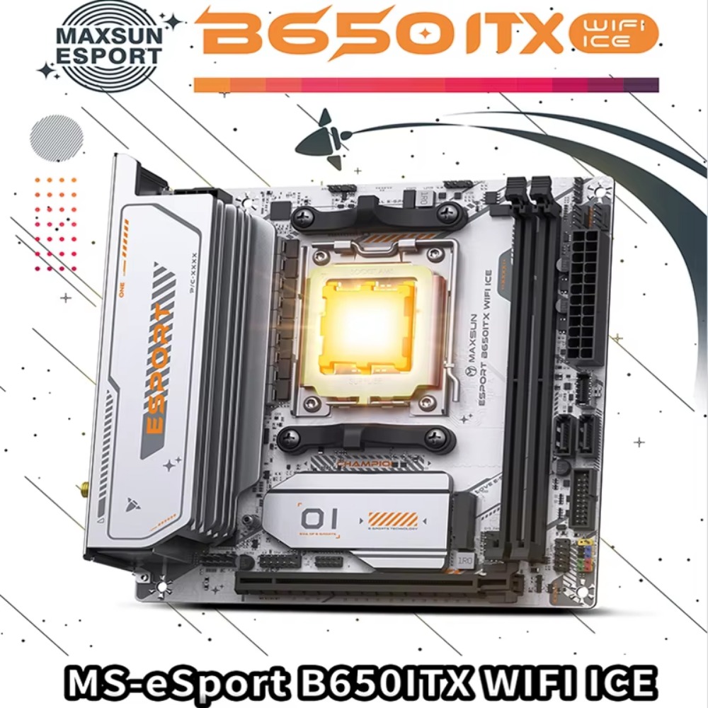 Carte mère MAXSUN ESport B650I - B650 Itx Motherboard Wifi avis et prix