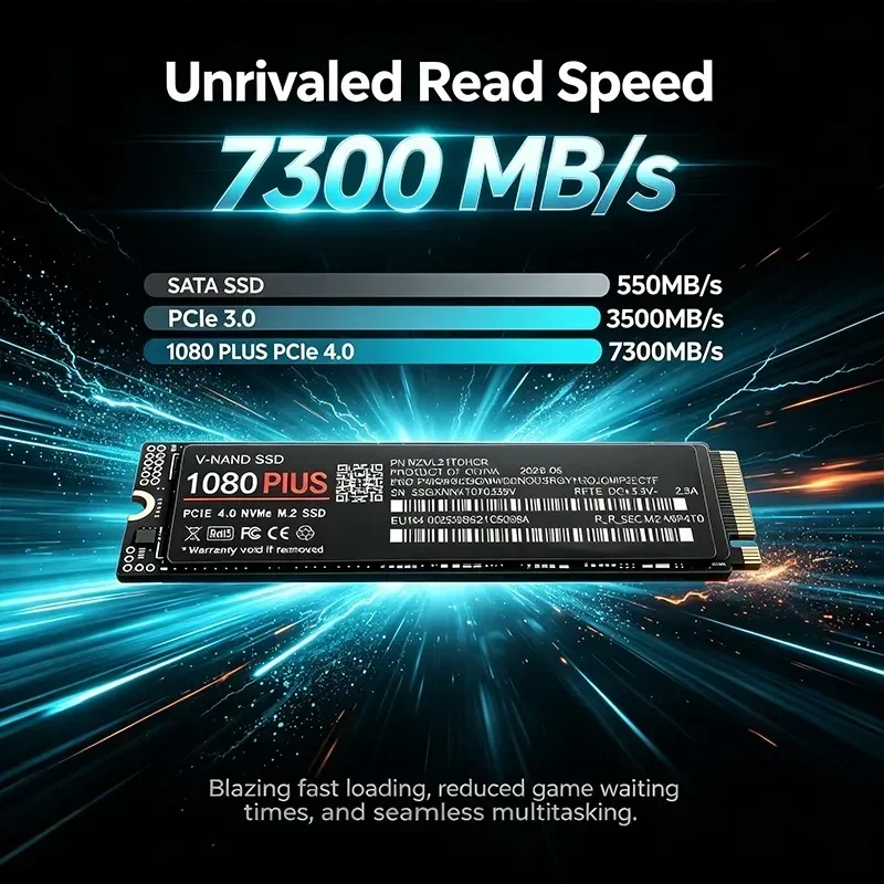 Disque SSD 1080 PLUS PCIe 4.0  - M.2 Nvme 4Tb Pcie 4.0 Ssd avis et prix