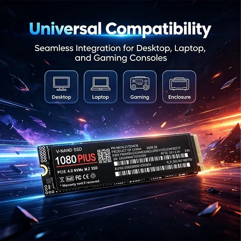 Disque SSD 1080 PLUS PCIe 4.0  - M.2 Nvme 4Tb Pcie 4.0 Ssd avis et prix