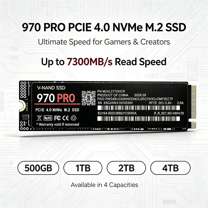 970 PRO M.2 NVMe 2280, disque  - M.2 Nvme 4Tb Pcie 4.0 Ssd avis et prix