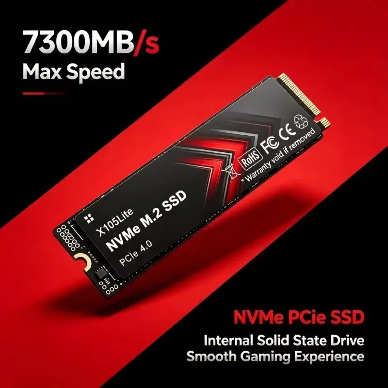 Disque SSD NVMe M.2 X105Lite,  - M.2 Nvme 4Tb Pcie 4.0 Ssd avis et prix