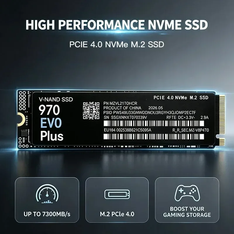 SSD haute vitesse 970 EVO Plus - M.2 Nvme 4Tb Pcie 4.0 Ssd avis et prix