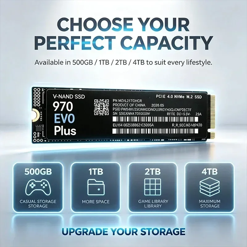 SSD haute vitesse 970 EVO Plus - M.2 Nvme 4Tb Pcie 4.0 Ssd avis et prix